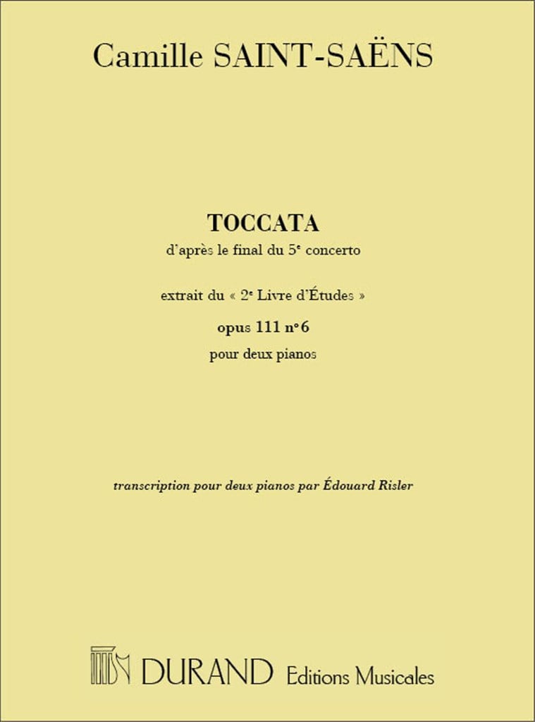 Toccata Op 111 N 6 2 Pianos